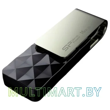 USB Flash Silicon-Power Blaze B30 Black 16GB